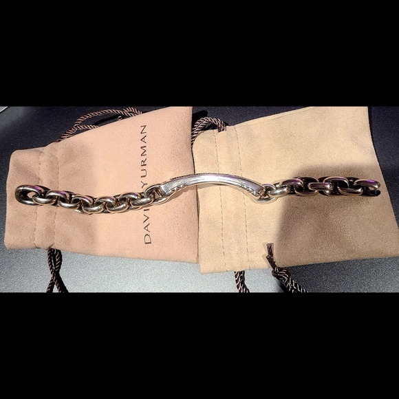 DAVID YURMAN BLACK DIAMOND HEAVY BRACELET - Picture 4 of 6